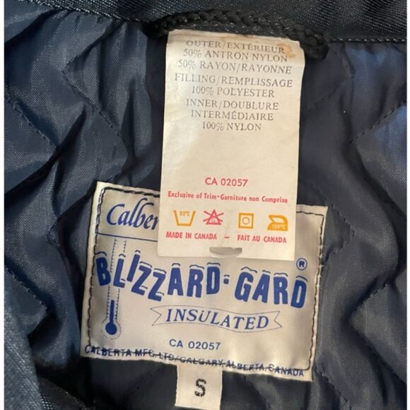 Vintage like new BLIZZARD-GARD insulated coveralls Small - Picture 5 of 5